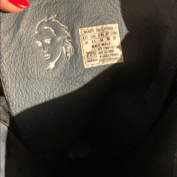 Adidas by Jeremy Scott 💯 authentic, real leather boots. So cool 😎 like new - Picture 6 of 6